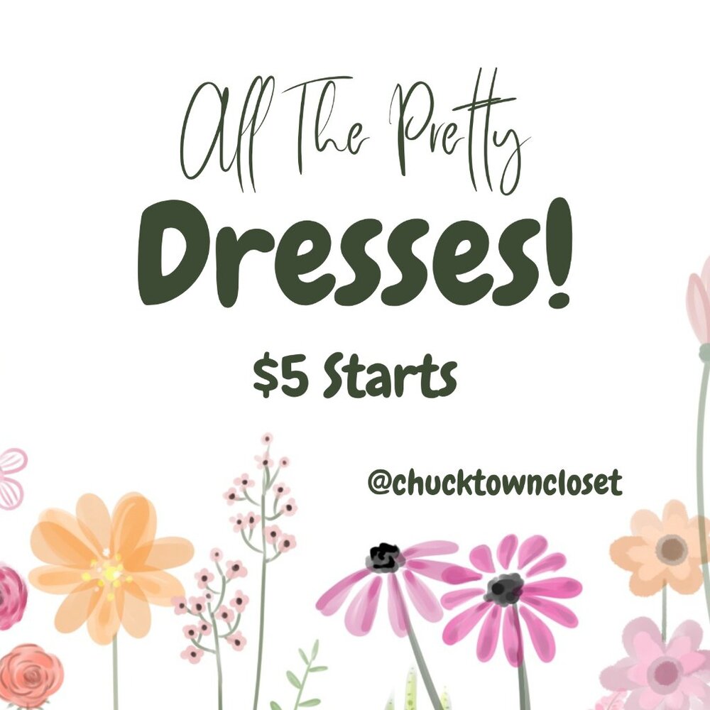 $5 Dresses! Show Flyer - Like to be notified